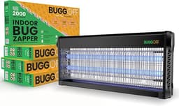 Black Modern Indoor Electric Bug Zapper